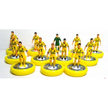 Subbuteo Andrew Table Soccer Hellas Verona away kit 2019-20 on WSB Professional bases